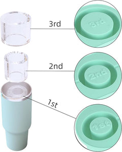 Cubos de hielo alargados hechos con el molde