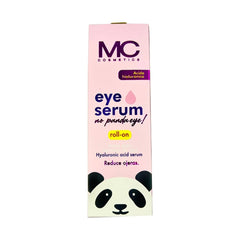 Sérum de contorno de ojos roll-on visto de cerca